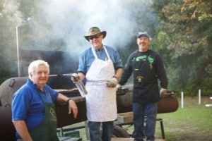 Rotary Club of St. Augustine members at our club's annual barbeque